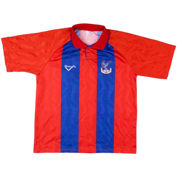 1993-94 Crystal Palace Home Shirt Armstrong #9 - 6/10 - (L)