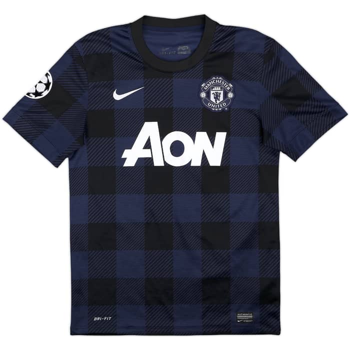 2013-14 Manchester United Away Shirt v.Persie #20 - 7/10 - (S)