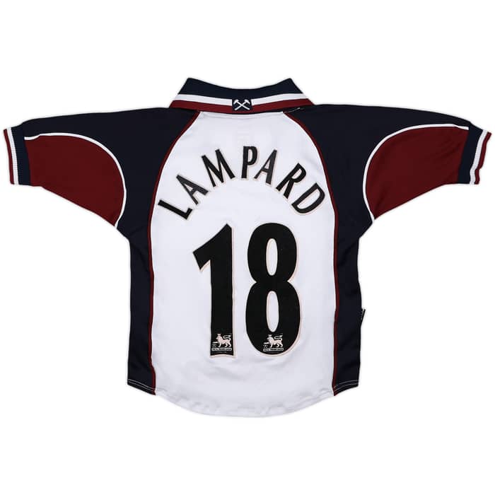 1999-01 West Ham Away Shirt Lampard #18 - 5/10 - (S.Boys)