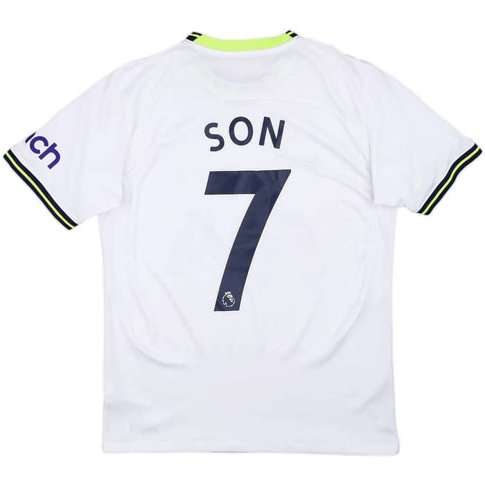 2022-23 Tottenham Home Shirt Son #7 - 6/10 - (S)