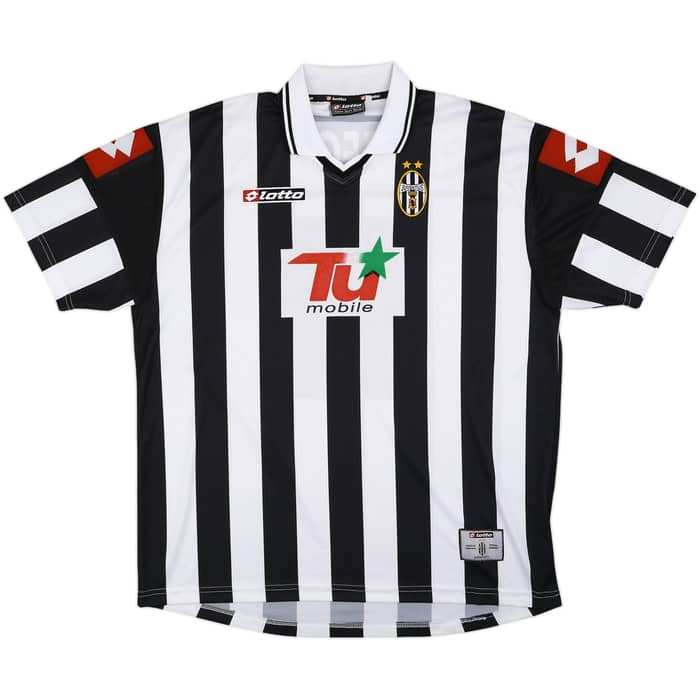 2000-01 Juventus European Home Shirt Trezeguet #17 - 7/10 - (XXL)