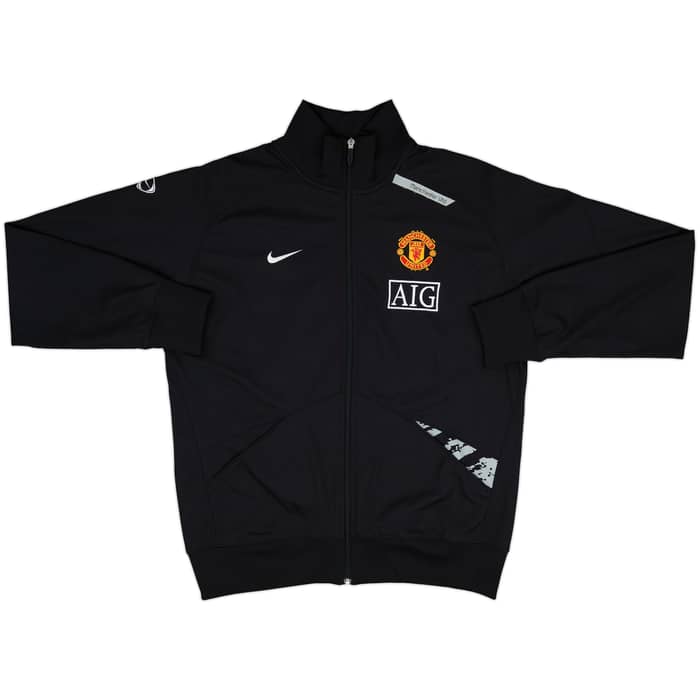 2007-08 Manchester United Nike Track Jacket - 10/10 - (L)