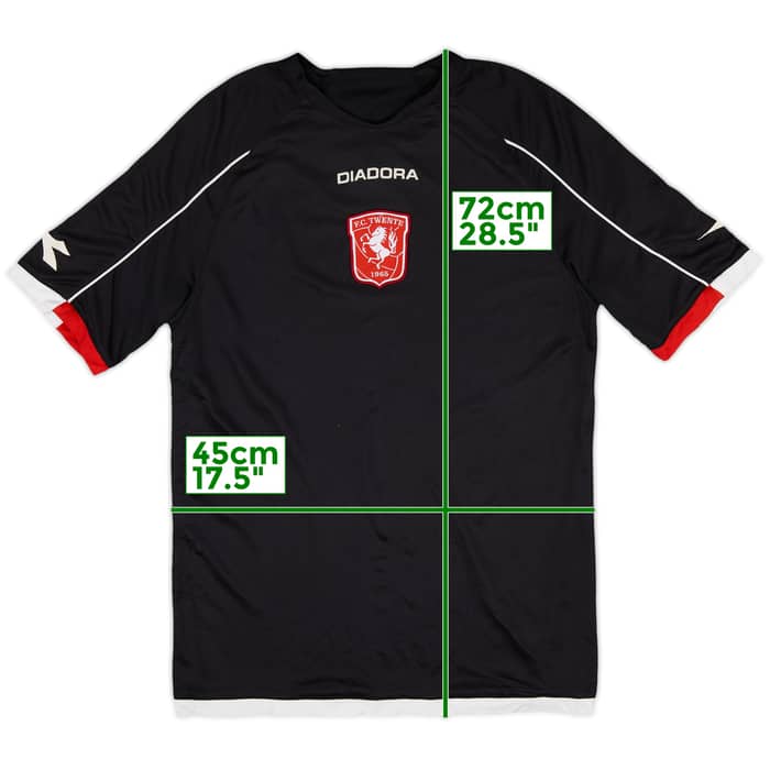 2008-09 FC Twente Diadora Training Shirt - 8/10 - (XL.Boys)