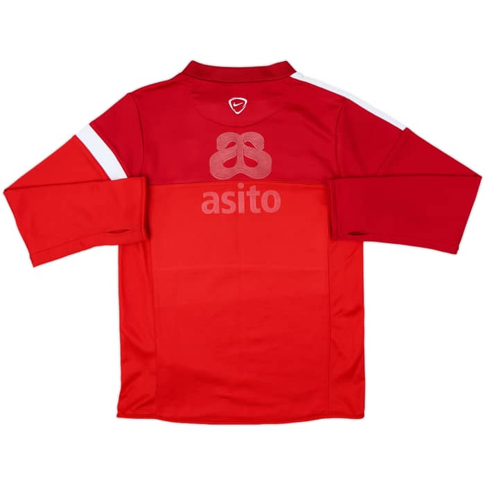 2013-14 FC Twente Player Issue Nike Sweat Top #211 - 5/10 - (L.Boys)
