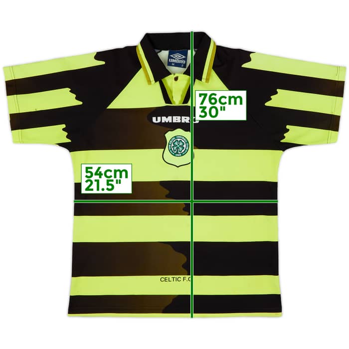 1996-97 Celtic Away Shirt - 7/10 - (M)