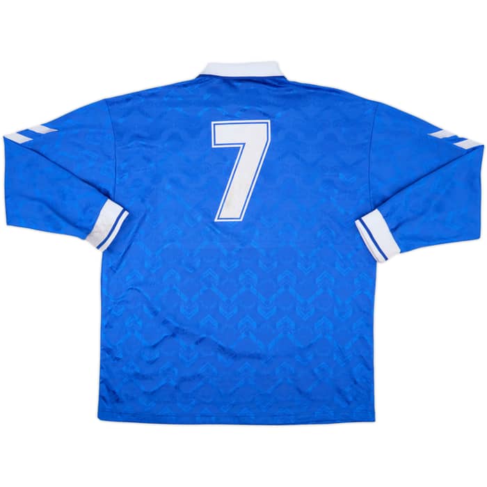 1990s Hummel Template L/S Shirt #7 - 7/10 - (XL)