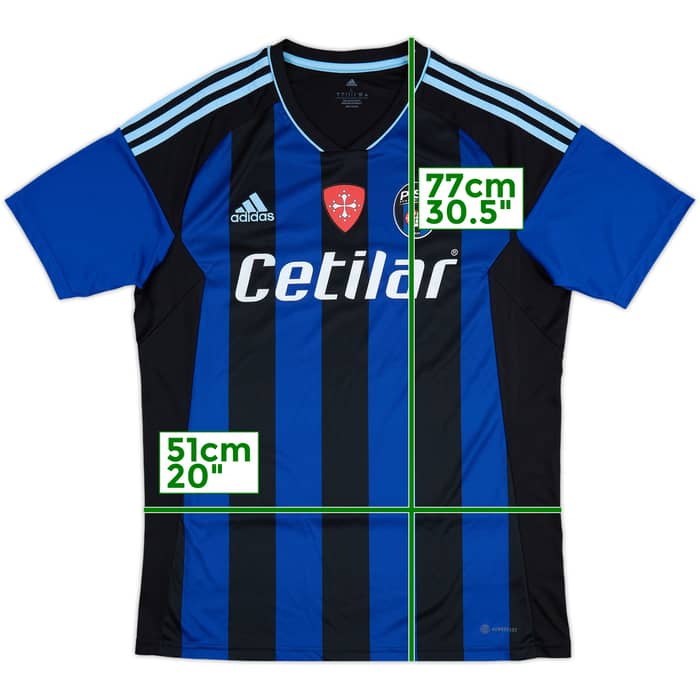 2021-22 Pisa Home Shirt - 9/10 - (L)