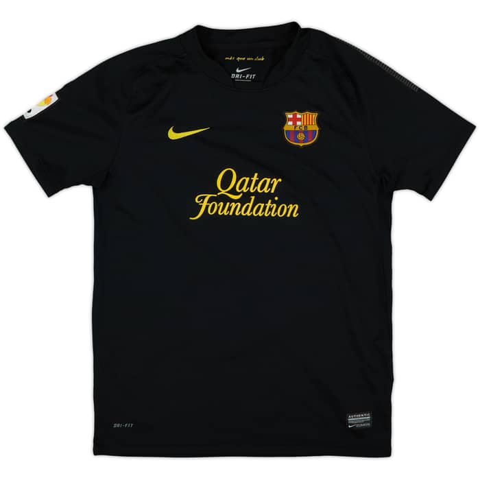 2011-12 Barcelona Away Shirt - 10/10 - (L.Boys)