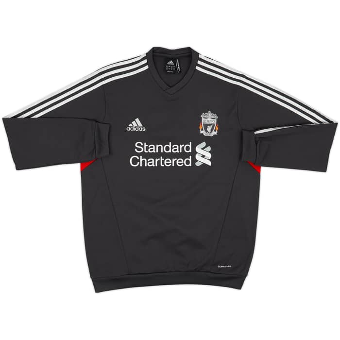 2011-12 Liverpool adidas Sweat Top - 10/10 - (L)