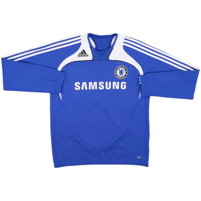 2008-09 Chelsea adidas Sweat Top - 8/10 - (M/L)