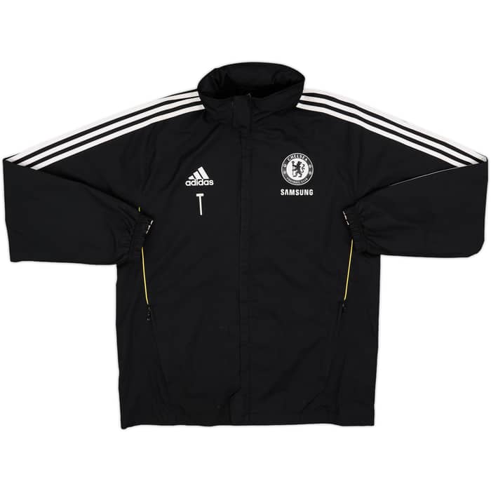 2011-12 Chelsea adidas Hooded Rain Jacket T - 8/10 - (L)