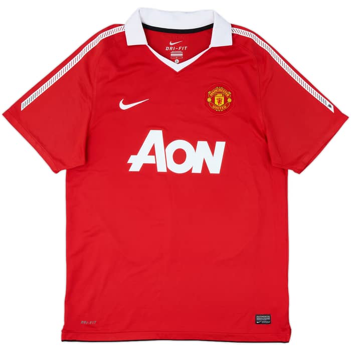 2010-11 Manchester United Home Shirt Ronaldo #7 - 9/10 - (L)