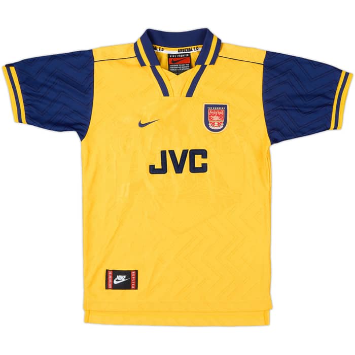 1996-97 Arsenal Away Shirt - 9/10 - (M.Boys)