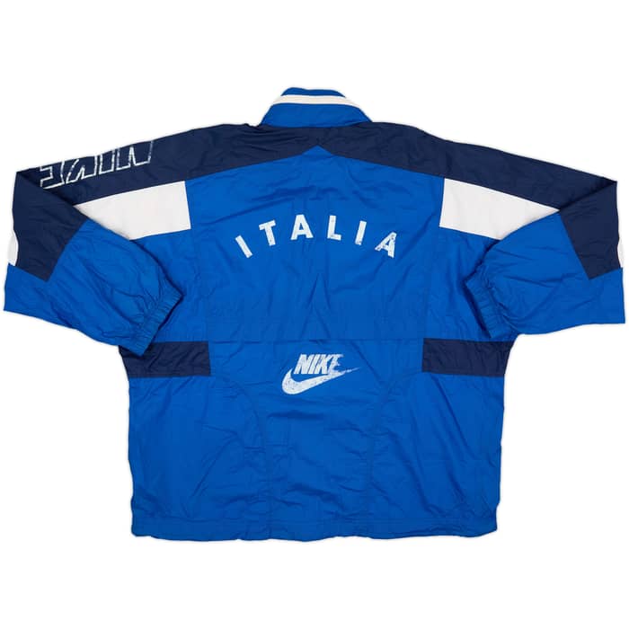 1996-97 Italy Nike Hooded Rain Jacket - 5/10 - (XL)