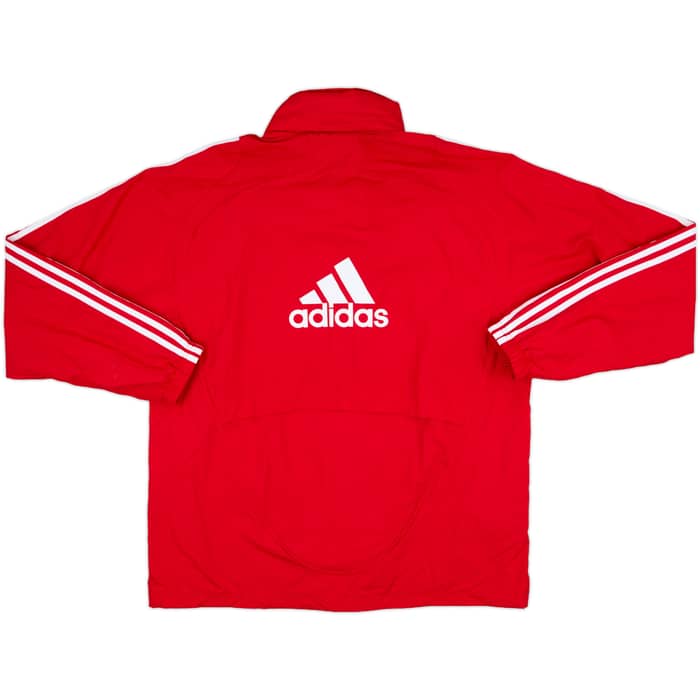 2008-09 Liverpool adidas Hooded Rain Jacket - 8/10 - (L)
