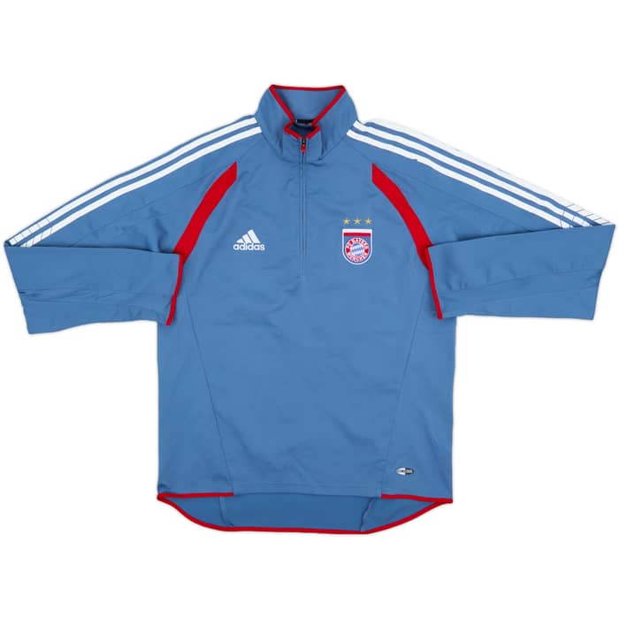 2005-06 Bayern Munich adidas 1/4 Zip Drill Top - 6/10 - (L)