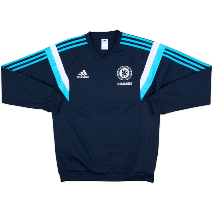 2014-15 Chelsea adidas Sweat Top - 7/10 - (M)