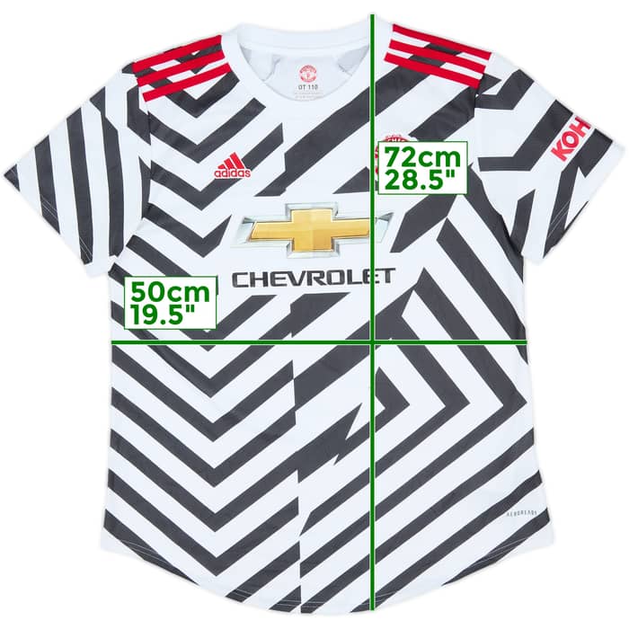 2020-21 Manchester United Away Shirt - 10/10 - (Women's L)