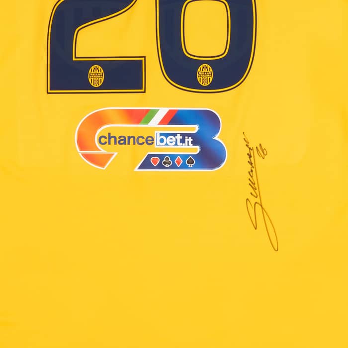2016-17 Hellas Verona Signed Away Shirt Siligardi #26