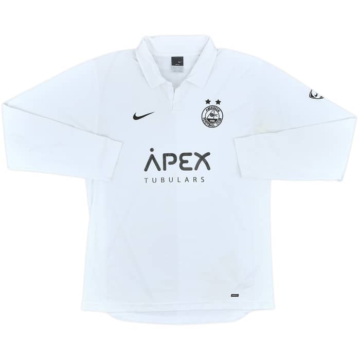 2006-08 Aberdeen Away L/S Shirt - 6/10 - (L)