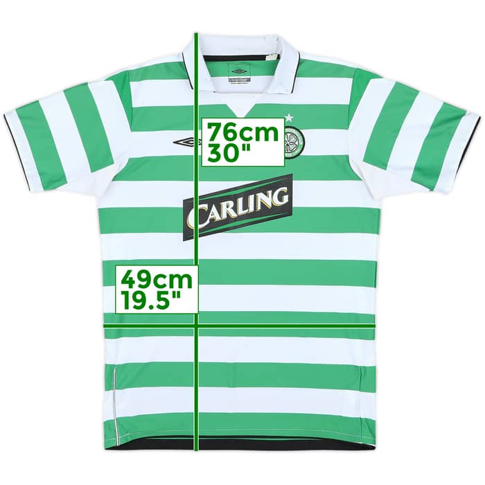 2004-05 Celtic Home Shirt - 6/10 - (XL.Boys)