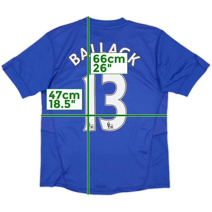 2009-10 Chelsea Home Shirt Ballack #13 - 8/10 - (L.Boys)