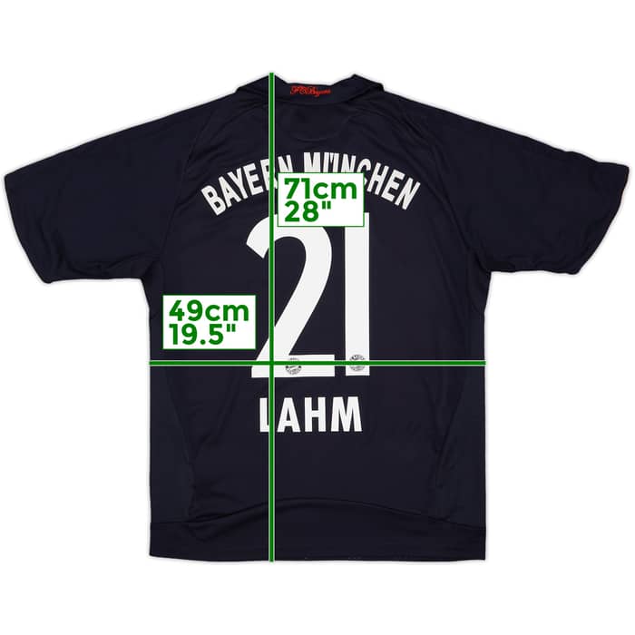2008-09 Bayern Munich Away Shirt Lahm #21 - 8/10 - (XL.Boys)