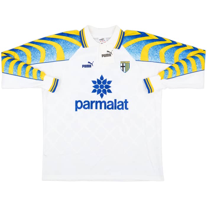 1995-97 Parma Home L/S Shirt Zola #10 (XL)