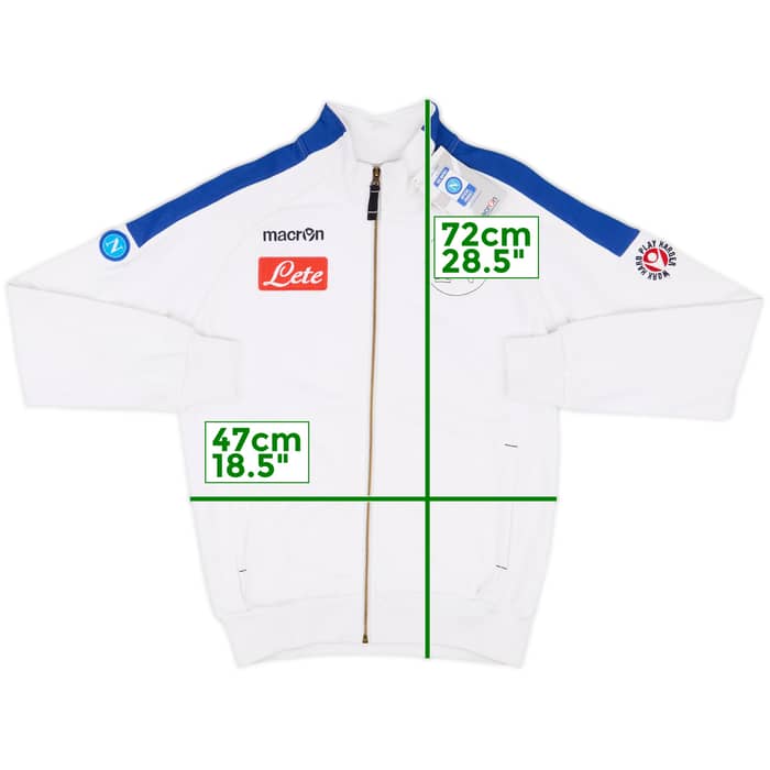 2009-10 Napoli Macron Track Jacket (S)