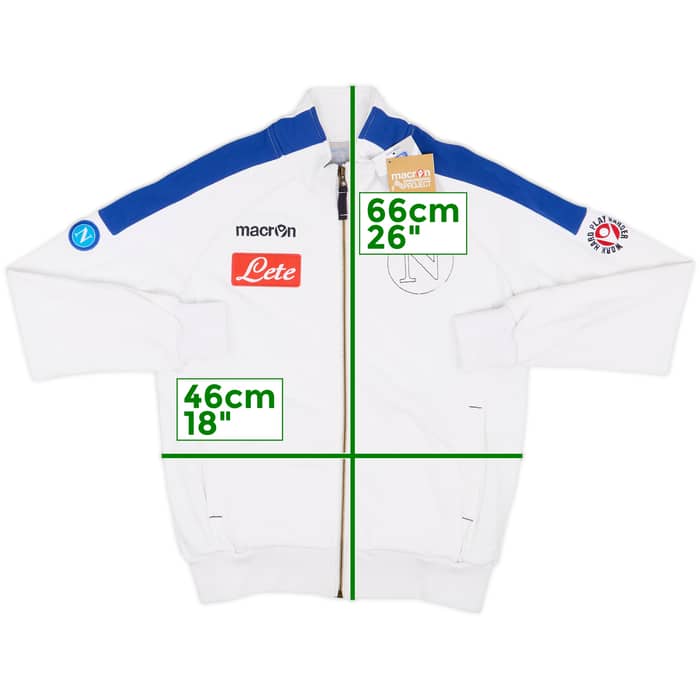 2009-10 Napoli Macron Track Jacket (XS)