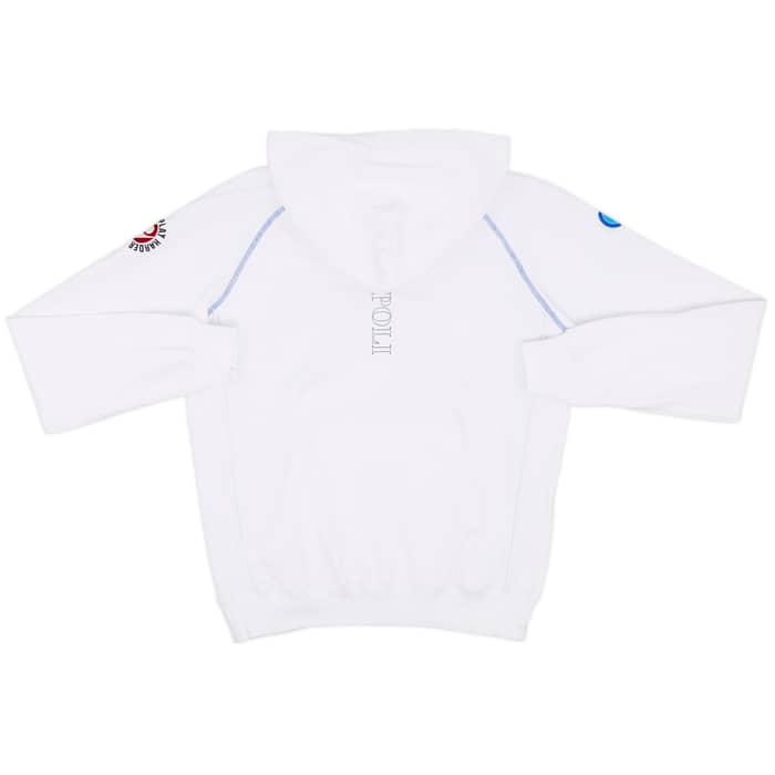 2009-10 Napoli Macron Hooded Sweat Top (S)