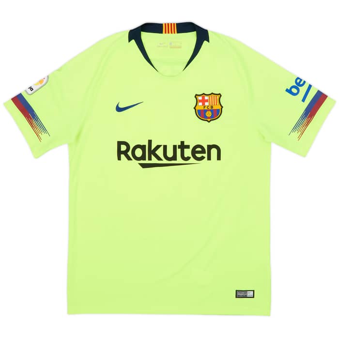 2018-19 Barcelona Away Shirt Messi #10 - 10/10 - (M)