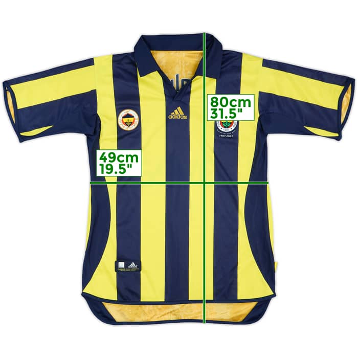 2006-07 Fenerbahce Home Shirt E. Yilmaz - 7/10 - (S)