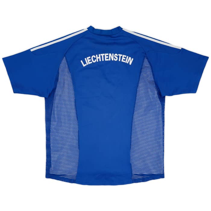 2002-04 Liechtenstein Player Issue Home Shirt - 6/10 - (XL)