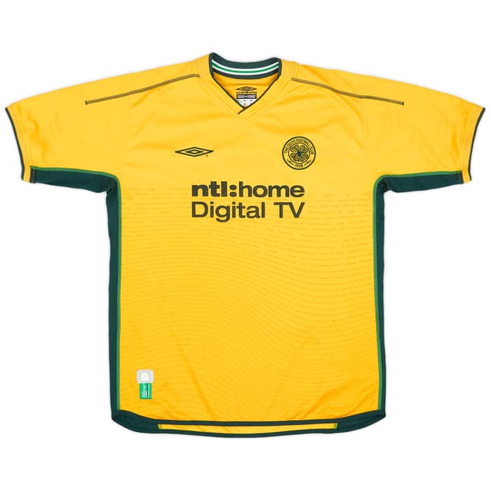 2002-03 Celtic Away Shirt Petrov #19 - 7/10 - (L)