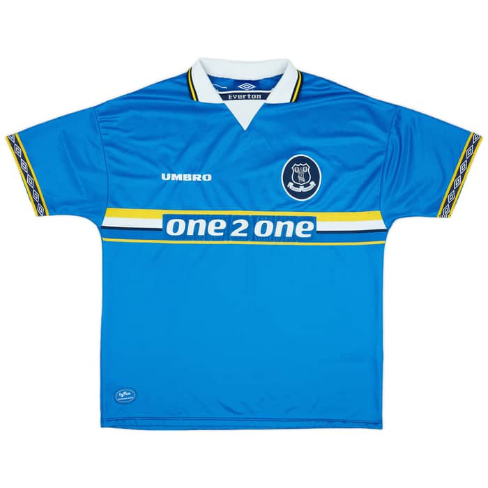 1997-99 Everton Home Shirt Materazzi #15 - 8/10 - (XXL)