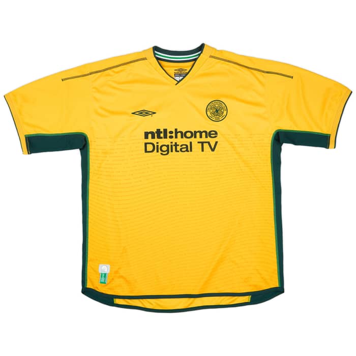 2002-03 Celtic Away Shirt Petrov #19 - 8/10 - (XXL)