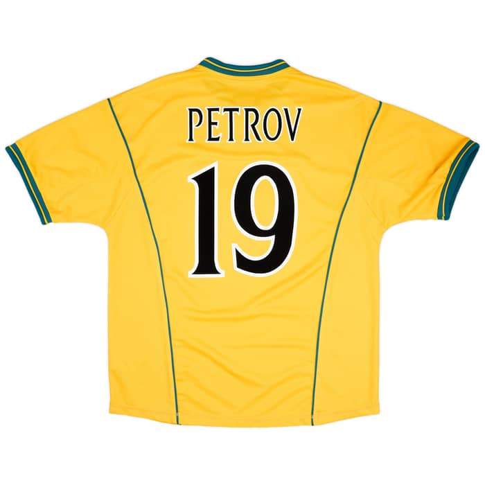 2000-02 Celtic Away Shirt Petrov #19 - 9/10 - (XL)
