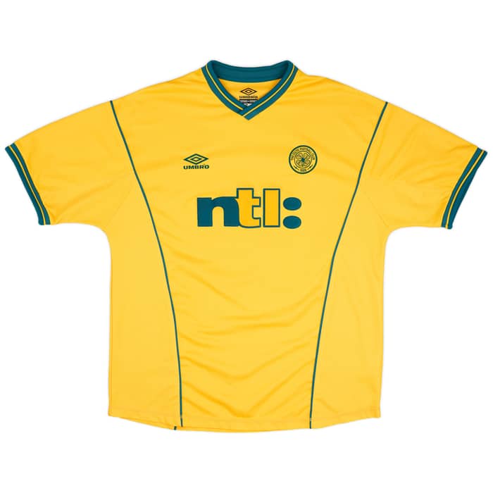2000-02 Celtic Away Shirt Petrov #19 - 9/10 - (XL)