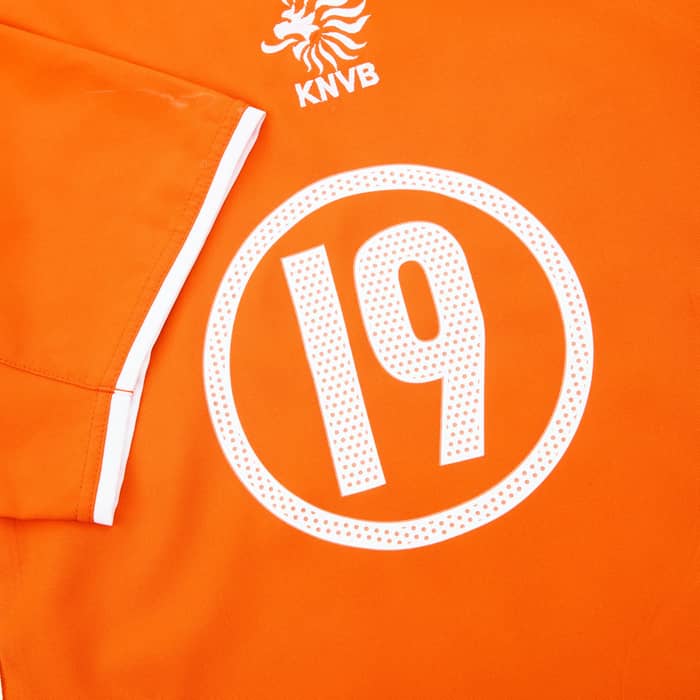 2004-06 Netherlands Maillot Domicile Robben #19 - 6/10 - (S)