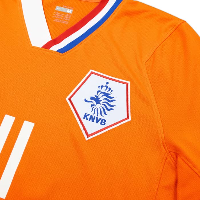 2008-10 Netherlands Maillot Domicile Robben #11 - 6/10 - (S)