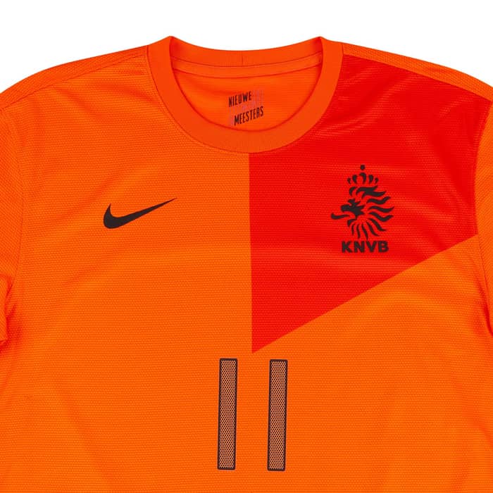 2012-13 Netherlands Home Shirt Robben #11