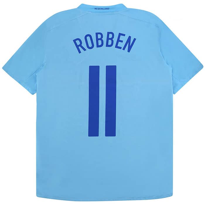 2008-10 Netherlands Away Shirt Robben #11 - 8/10