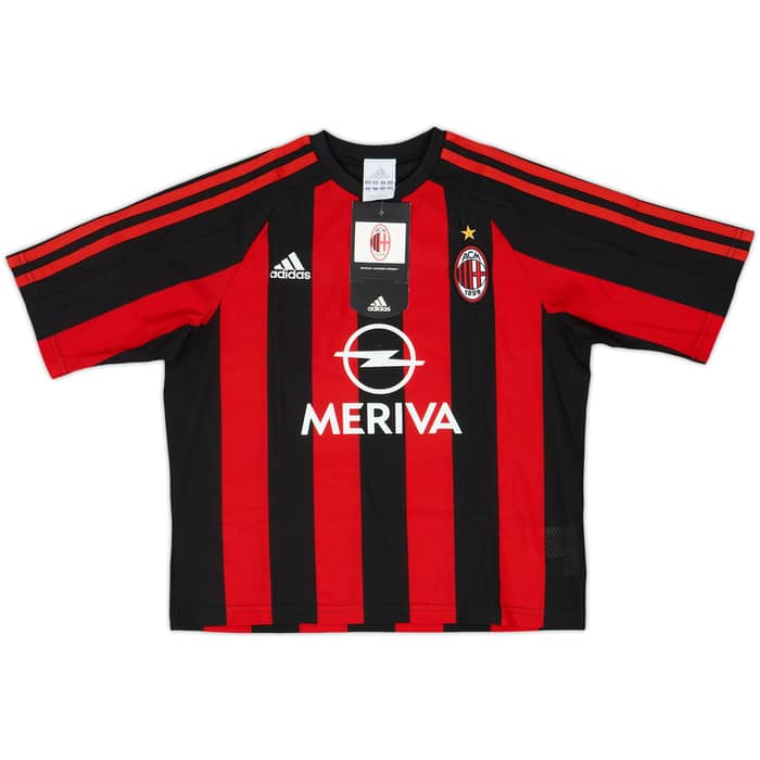 2003-04 AC Milan Home Shirt & Shorts (S.Boys)