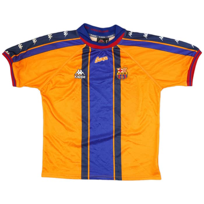 1997-98 Barcelona Away Shirt - 8/10 - (S)