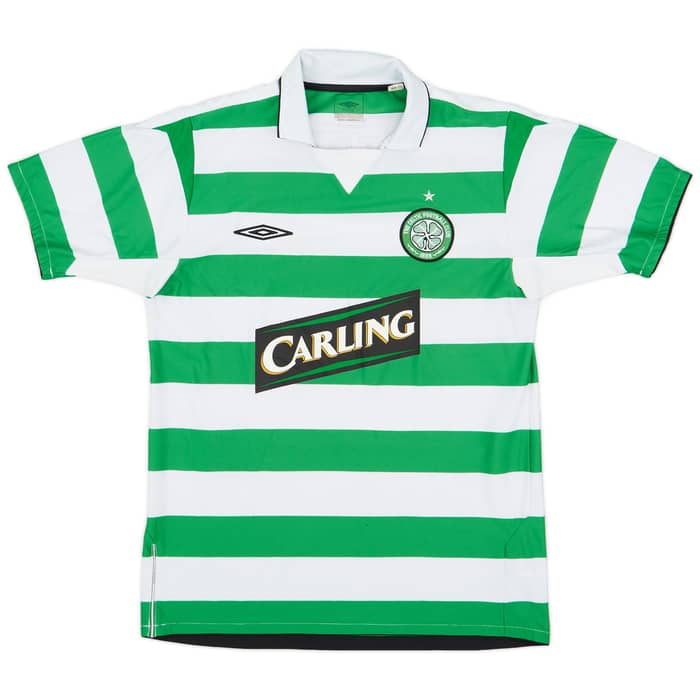 2004-05 Celtic Home Shirt Petrov #19 - 6/10 - (M)