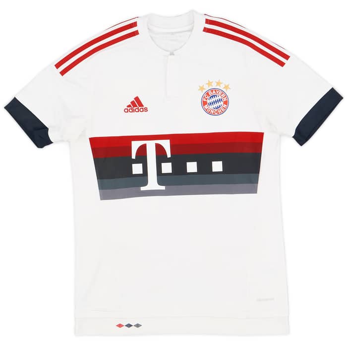 2015-16 Bayern Munich Away Shirt Alaba #27 - 7/10 - (S)