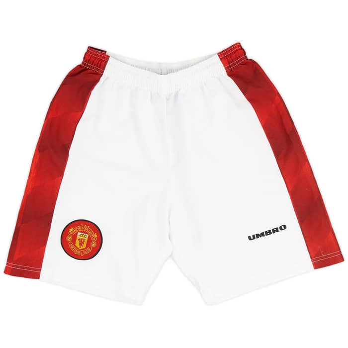 1996-98 Manchester United Home Shorts and Socks - 6/10 - (S)