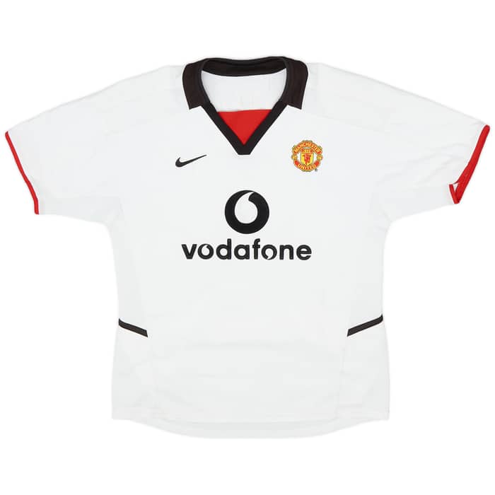 2002-03 Manchester United Away Shirt Ferdinand #6 - 7/10 - (S.Boys)