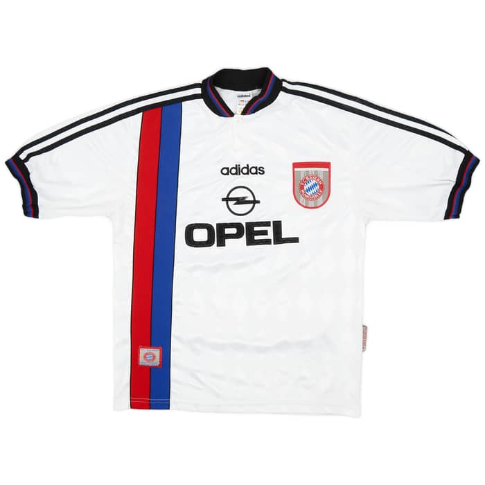 1996-98 Bayern Munich Away Shirt Klinsmann #18 - 6/10 - (S)
